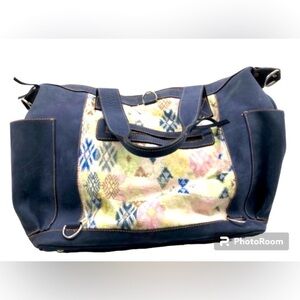 Moon Water Co Multicolor Double‎ Handle Day Handbag